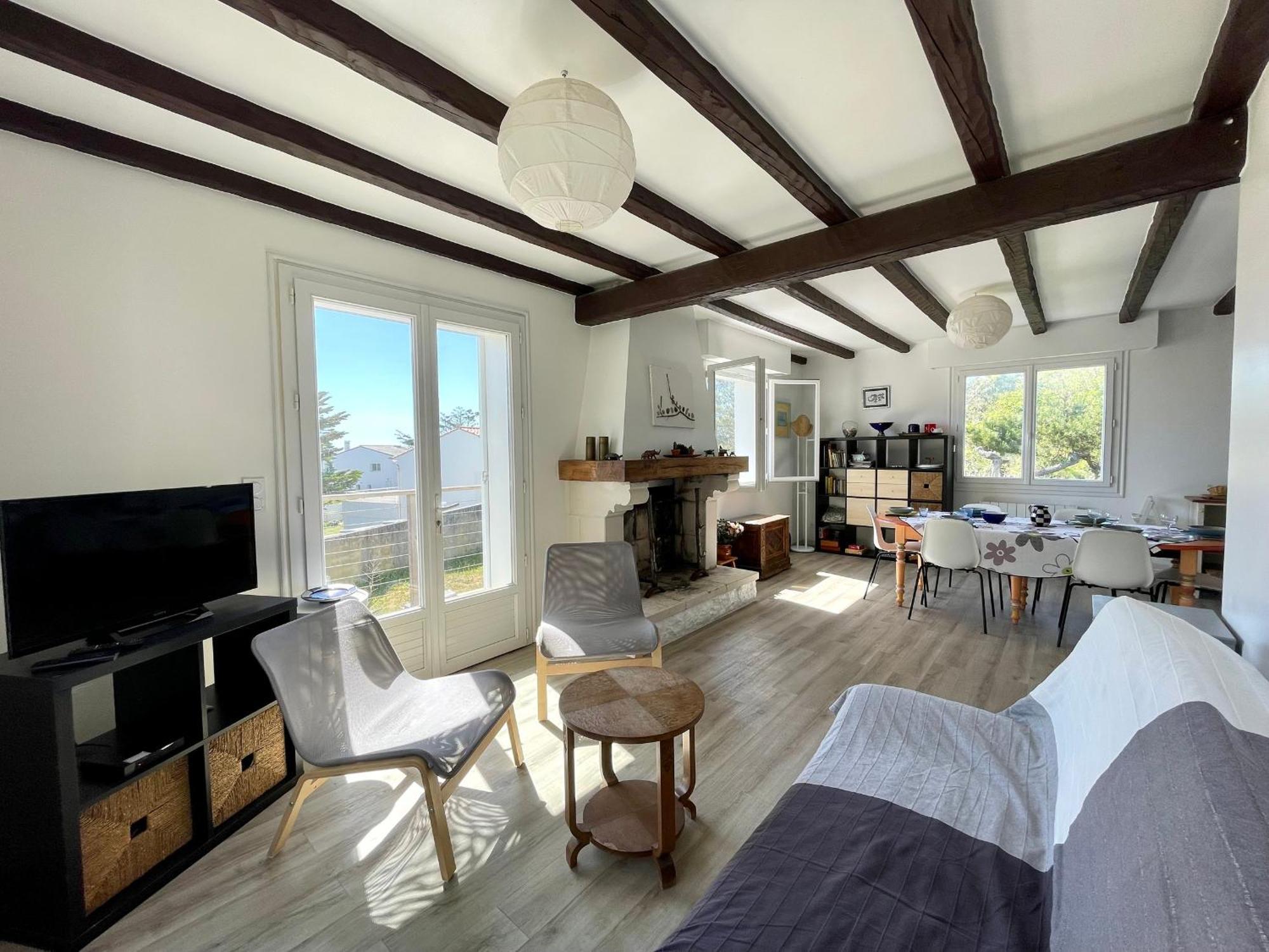 Maison Familiale Au Calme, Proche Plage, 9 Couchages, Terrasses, Wifi, Garage Velo - Bretignolles-Sur-Mer - Fr-1-231-203 Exteriér fotografie