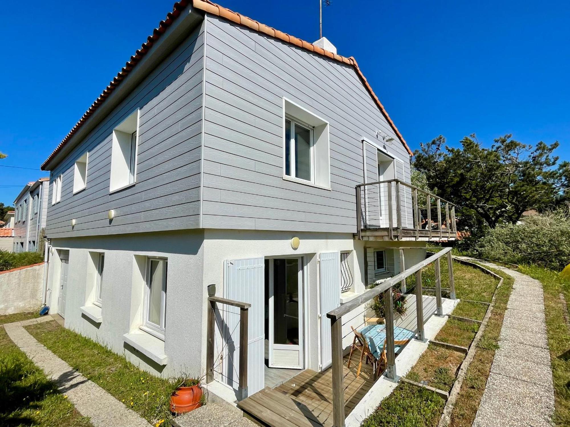 Maison Familiale Au Calme, Proche Plage, 9 Couchages, Terrasses, Wifi, Garage Velo - Bretignolles-Sur-Mer - Fr-1-231-203 Exteriér fotografie